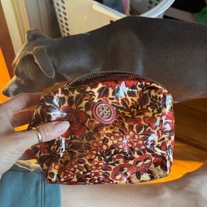 Small Tory Burch cosmetic bag